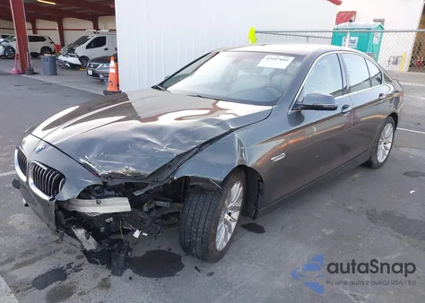 2014 BMW 528I из США, поврежденный, VIN WBA5A5C55ED505648